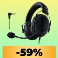 Le cuffie da gaming Razer BlackShark V2 calano al minimo storico con le promo Amazon Prime Days