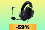 Le cuffie da gaming Razer BlackShark V2 calano al minimo storico con le promo Amazon Prime Days