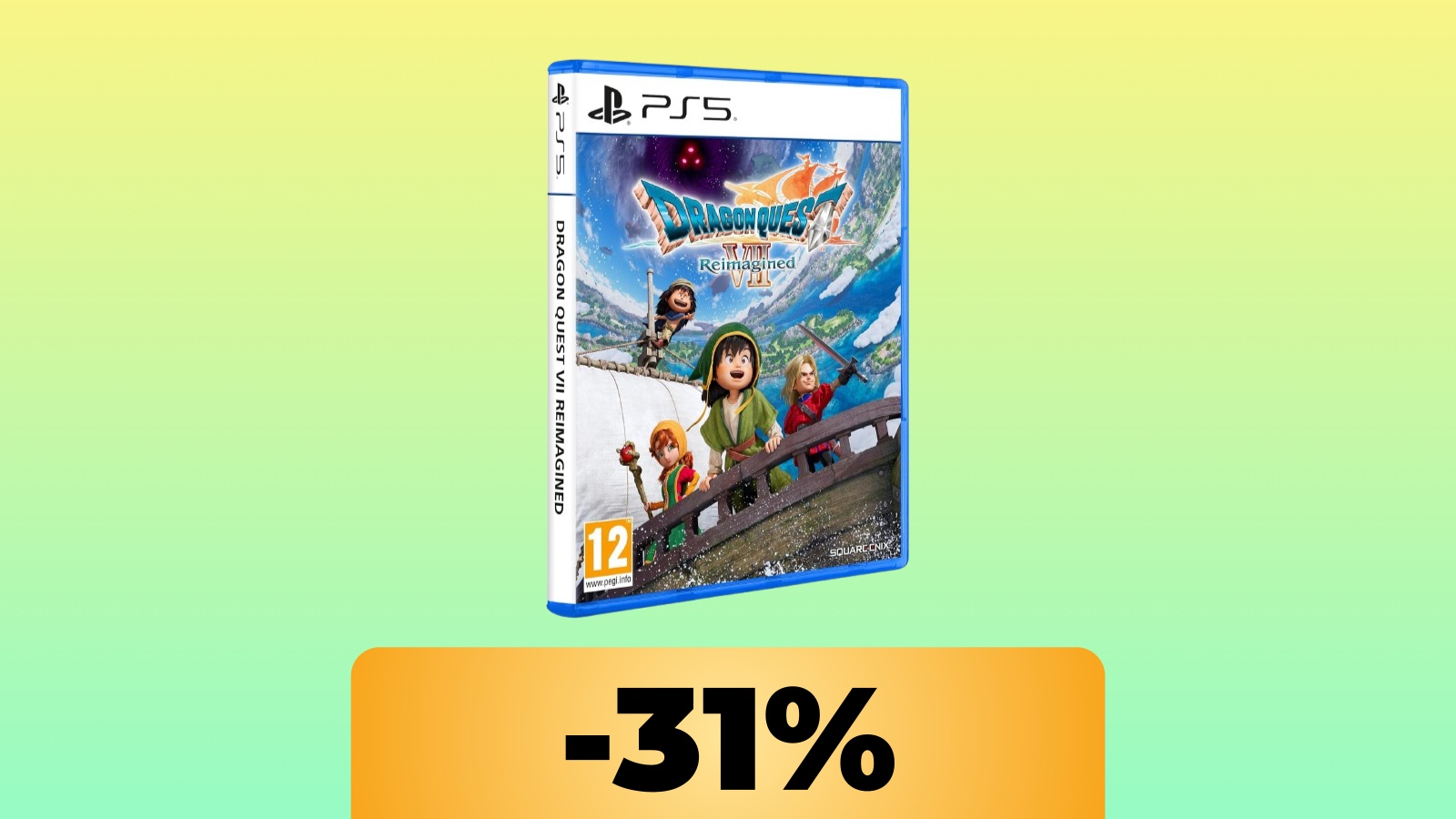 Dragon Quest VII Reimagined è in offerta su Amazon: acquista il gioco al suo minimo storico