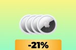 Nuovi Apple AirTag in sconto su Amazon al minimo storico per le offerte Prime