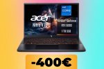 L'Acer Nitro V 15 è al minimo storico su Amazon: dispone di una 5060 e un processore i7 di 13° Gen