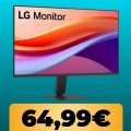 Il monitor LG da 24' e un refresh rate da 120Hz è in promozione su Amazon al minimo storico