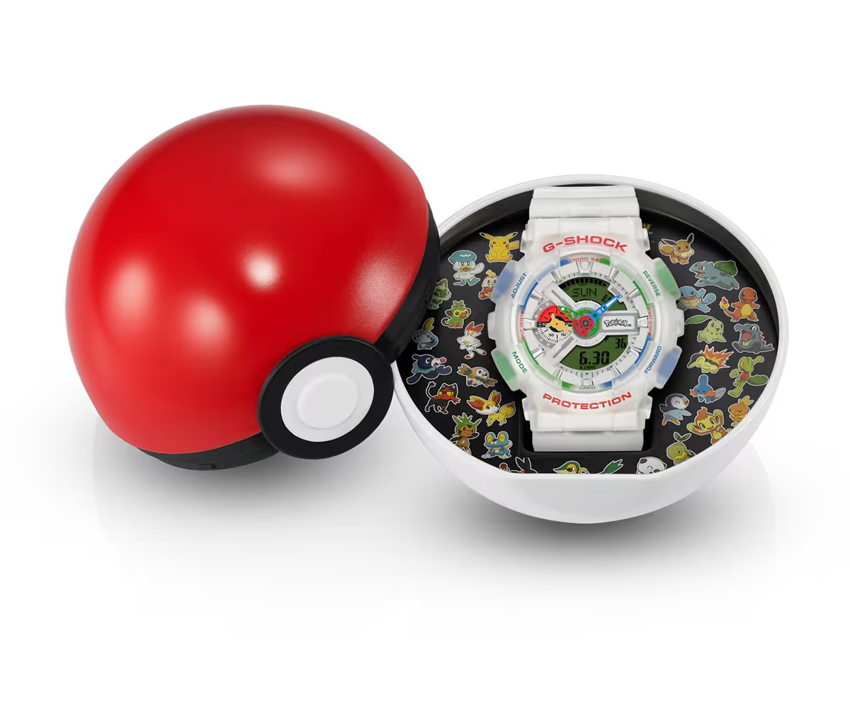 Casio lancia l'edizione speciale G-Shock per il 30° anniversario di Pokémon
