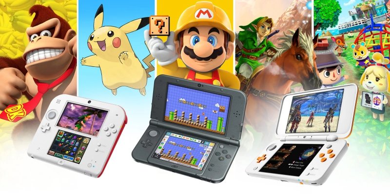 Nintendo 3DS nei suoi vari modelli