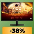 Il monitor da gaming AOC da 27' è in offerta su Amazon: il prezzo cala fino al suo minimo storico