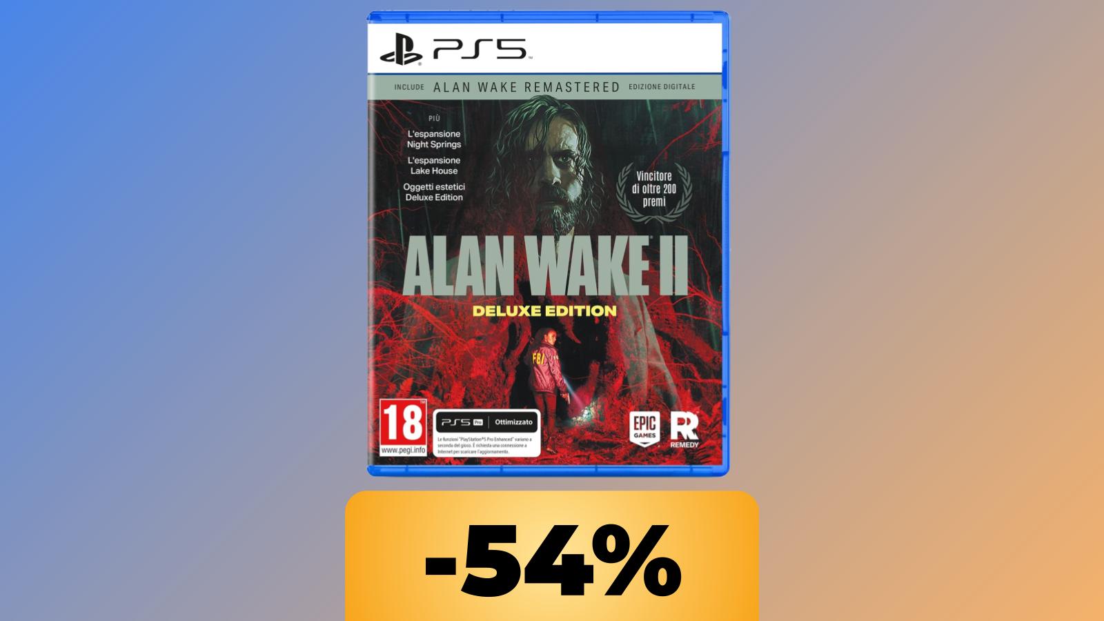 Alan Wake 2 in offerta su Amazon