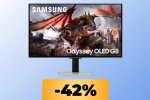 Il monitor Samsung Odyssey OLED G8 4K da 32" è in promozione al prezzo minimo storico su Amazon