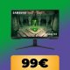 Il monitor Samsung Odyssey G4 FHD da 25" e 240Hz costa pochissimo su Amazon