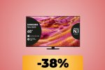 Il televisore Samsung Neo QLED 4K da 65" è su Amazon al minimo storico