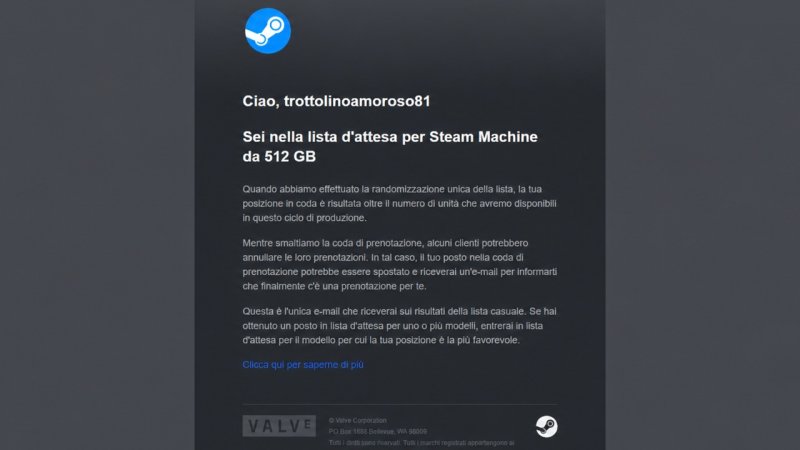 Il messaggio ricevuto dal piccolo Pierpaolo