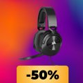 Le cuffie Corsair HS55 Surround sono su Amazon al minimo storico