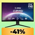 Il monitor MSI cala drasticamente di prezzo su Amazon: puoi acquistarlo al suo minimo storico