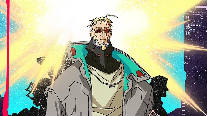 Uno dei personaggi di Cyberpunk Edgerunners 2