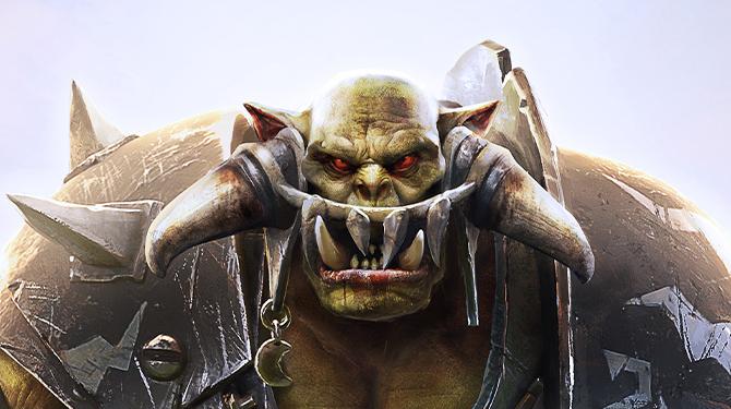 Un orco di Blood Bowl III