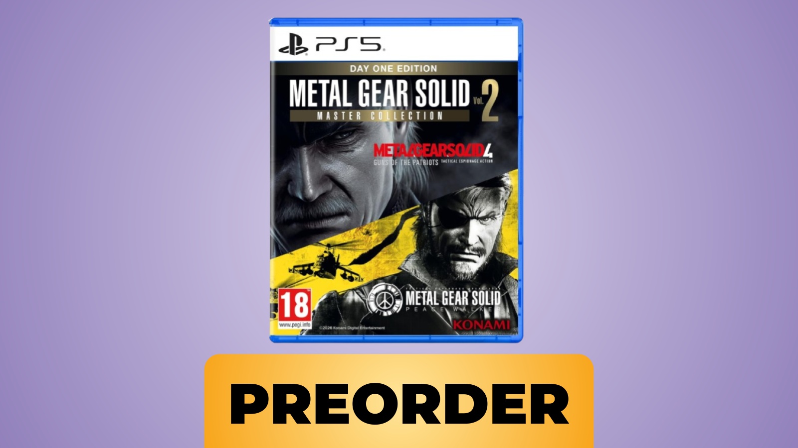 Prenota la tua copia PS5 di Metal Gear Solid: Master Collection Volume 2 su Amazon al prezzo minimo