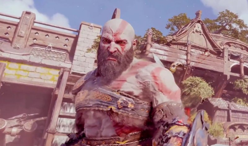 Vedere le vene gonfiarsi sul corpo di Kratos rende il personaggio ancora più temibile