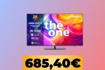 Il televisore Philips Ambilight da 65" è al minimo storico su Amazon