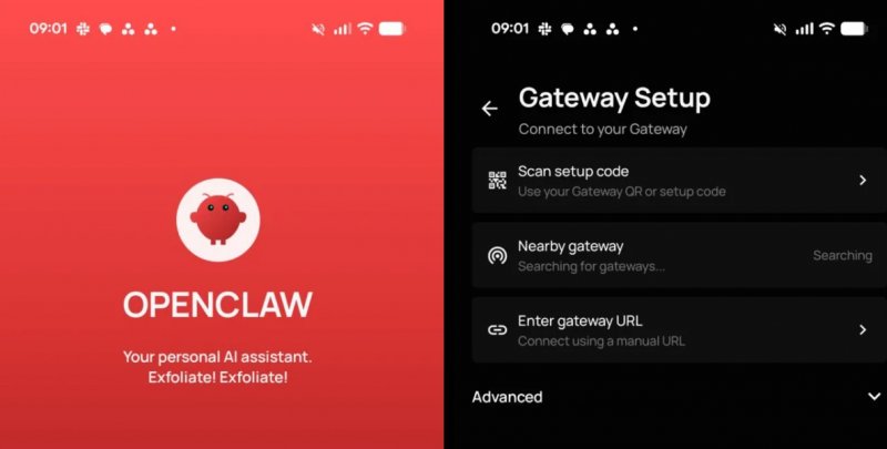 L'app (Fonte: Android Authority)