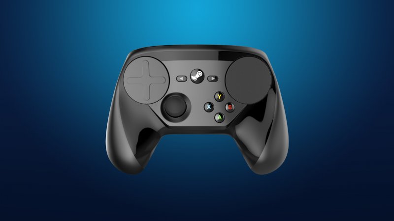 L'originale Steam Controller accompagnò le prime Steam Machine, ma funzionava anche su normali PC desktop