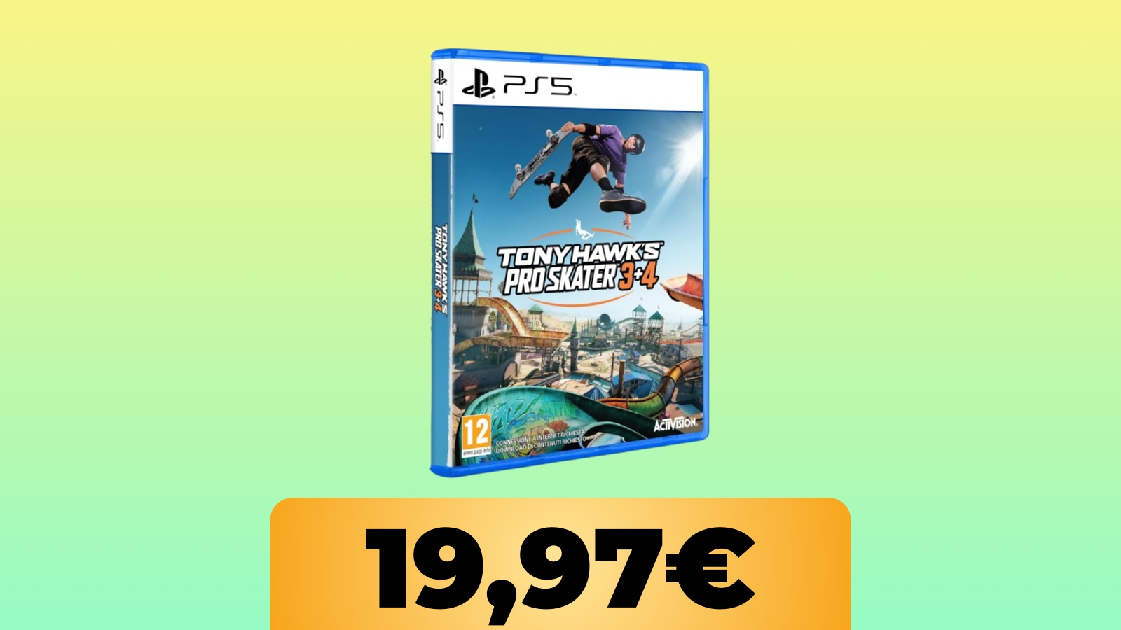 Appassionato di skate? Tony Hawk’s Pro Skater 3 + 4 è al minimo storico
