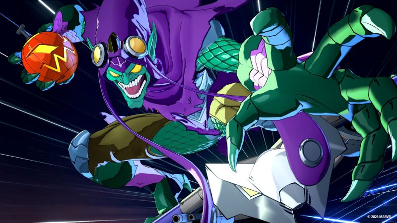 È la prima volta che il Goblin è giocabile in un picchiaduro a incontri