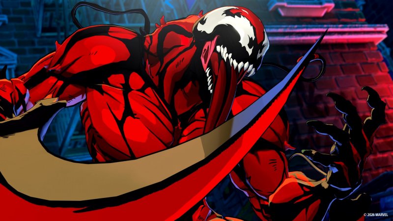 Carnage è un membro dei Knights of Doom, la squadra di Doctor Doom