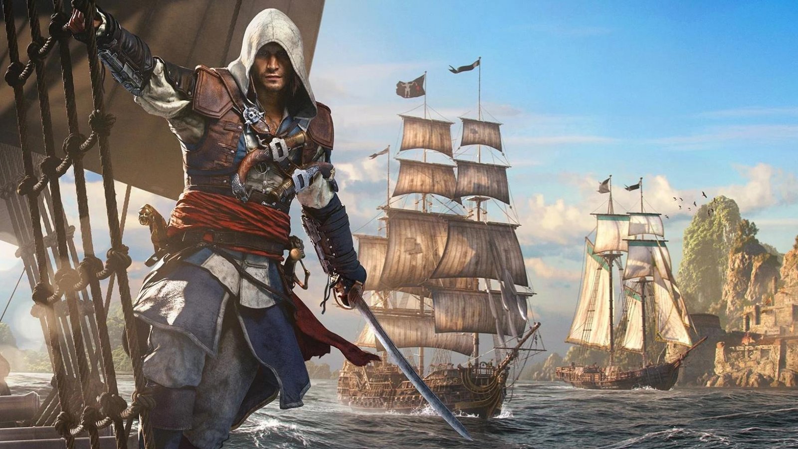 Assassin's Creed: Black Flag Resynced, ecco gli orari di sblocco e pre-caricamento