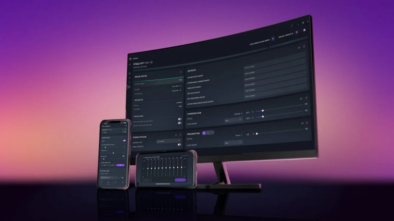 Il software di personalizzazione Turtle Beach Swarm 2 è accessibile sia da PC che da dispositivvi mobili