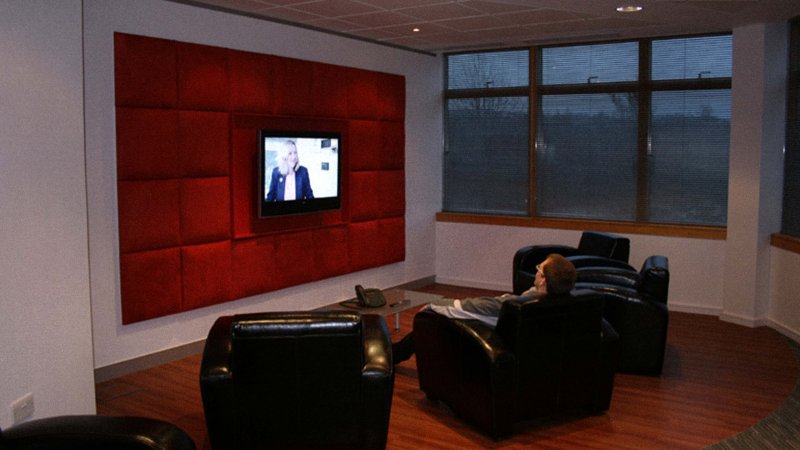 La sala di ristoro e controllo qualità