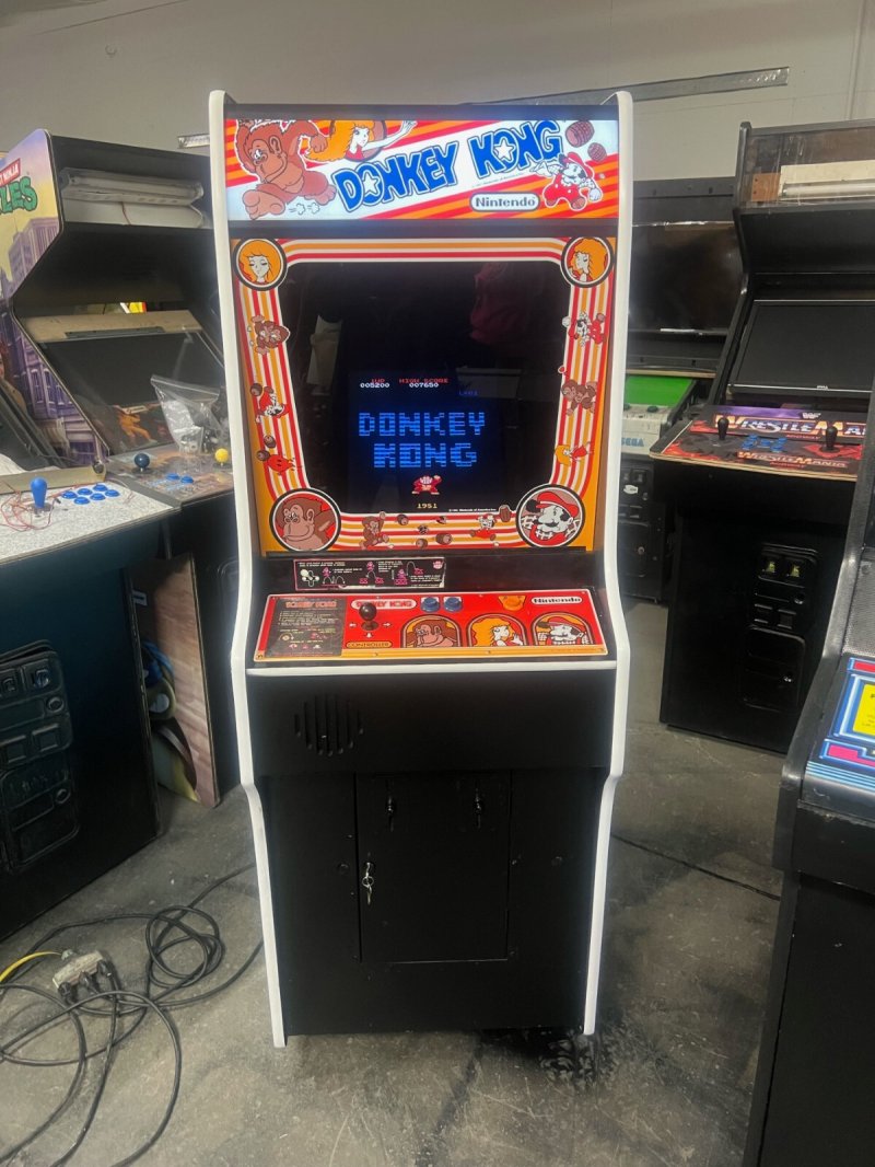 Il cabinato di Donkey Kong