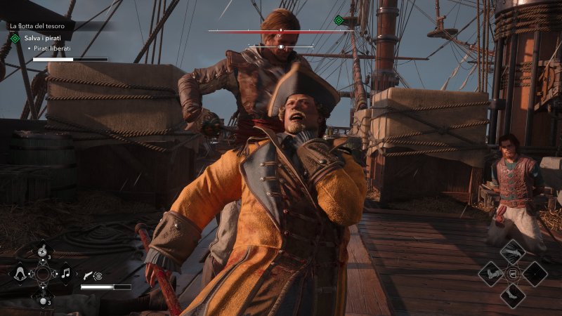 Una delle nuove finisher di Assassin's Creed: Black Flag Resynced