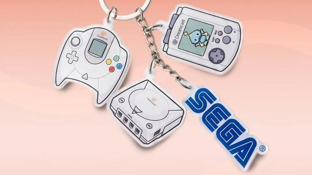 I portachiavi del Dreamcast di SEGA