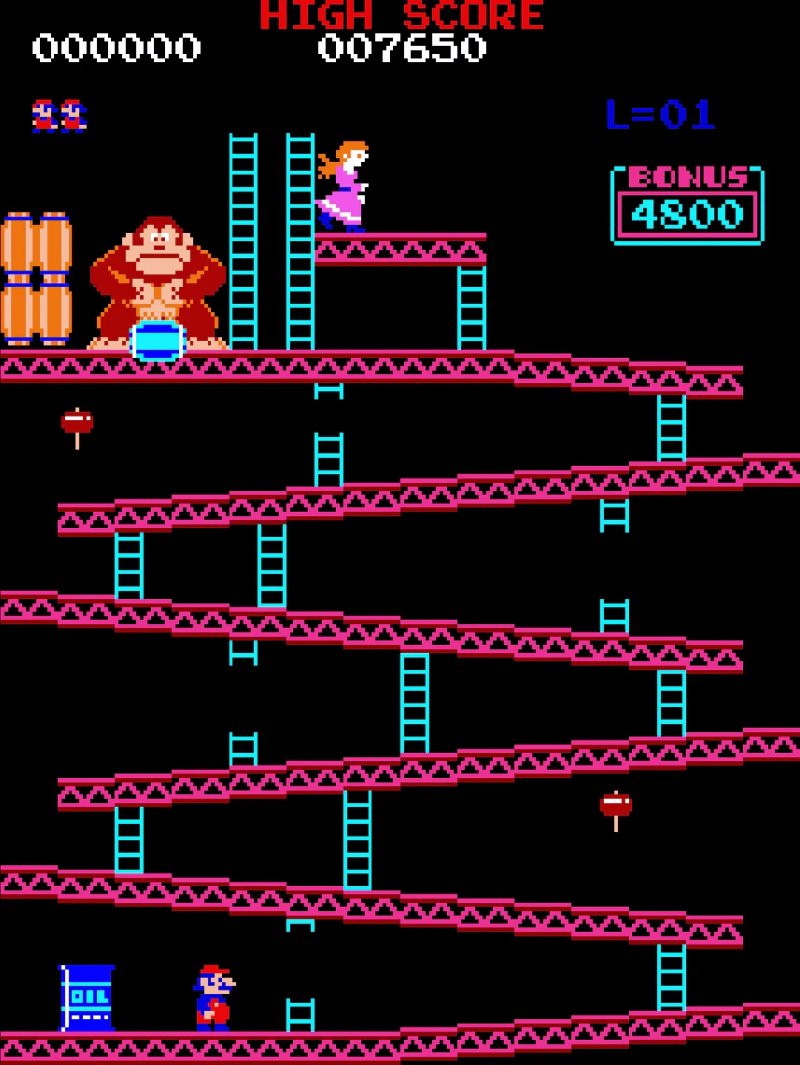 L'iconico primo livello del gioco