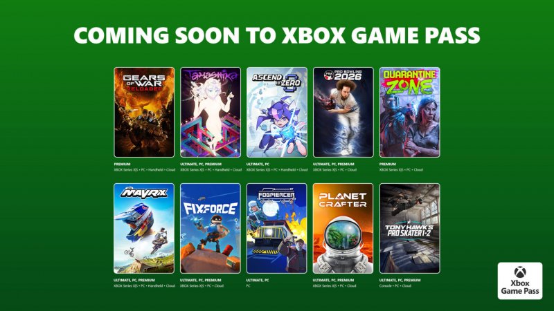 I giochi del Game Pass di luglio