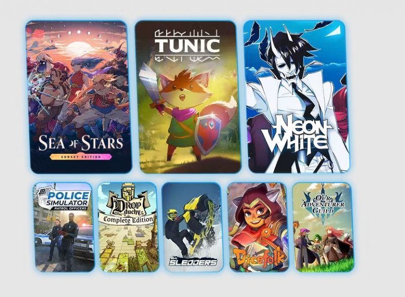 Le locandine dei giochi di Humble Choice di luglio 2026