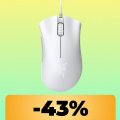 Il mouse da gaming Razer è scontatissimo su Amazon: il prezzo cala (quasi) fino al suo minimo storico