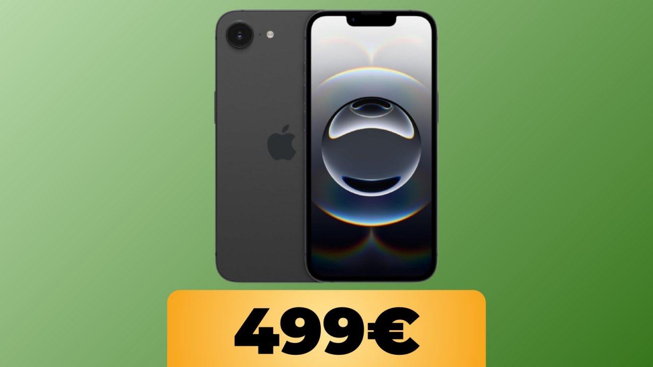 iPhone 16e è al suo minimo storico su Amazon: a queste cifre è praticamente un candidato best buy