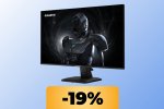 Il monitor Gigabyte da 25" è in promozione su Amazon: puoi acquistarlo al suo minimo storico