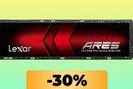L'SSD interno Lexar Ares da 1TB è in offerta su Amazon: puoi acquistarlo al suo minimo storico