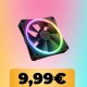 La ventola NZXT F120 RGB Duo costa pochissimo su Amazon: sconto del 70%