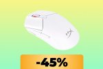 Il mouse HyperX Pulsefire Haste con autonomia fino a 100 ore è in sconto su Amazon