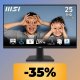 Il monitor MSI Pro da 25" è in offerta su Amazon al suo minimo storico: ottimo rapporto qualità-prezzo