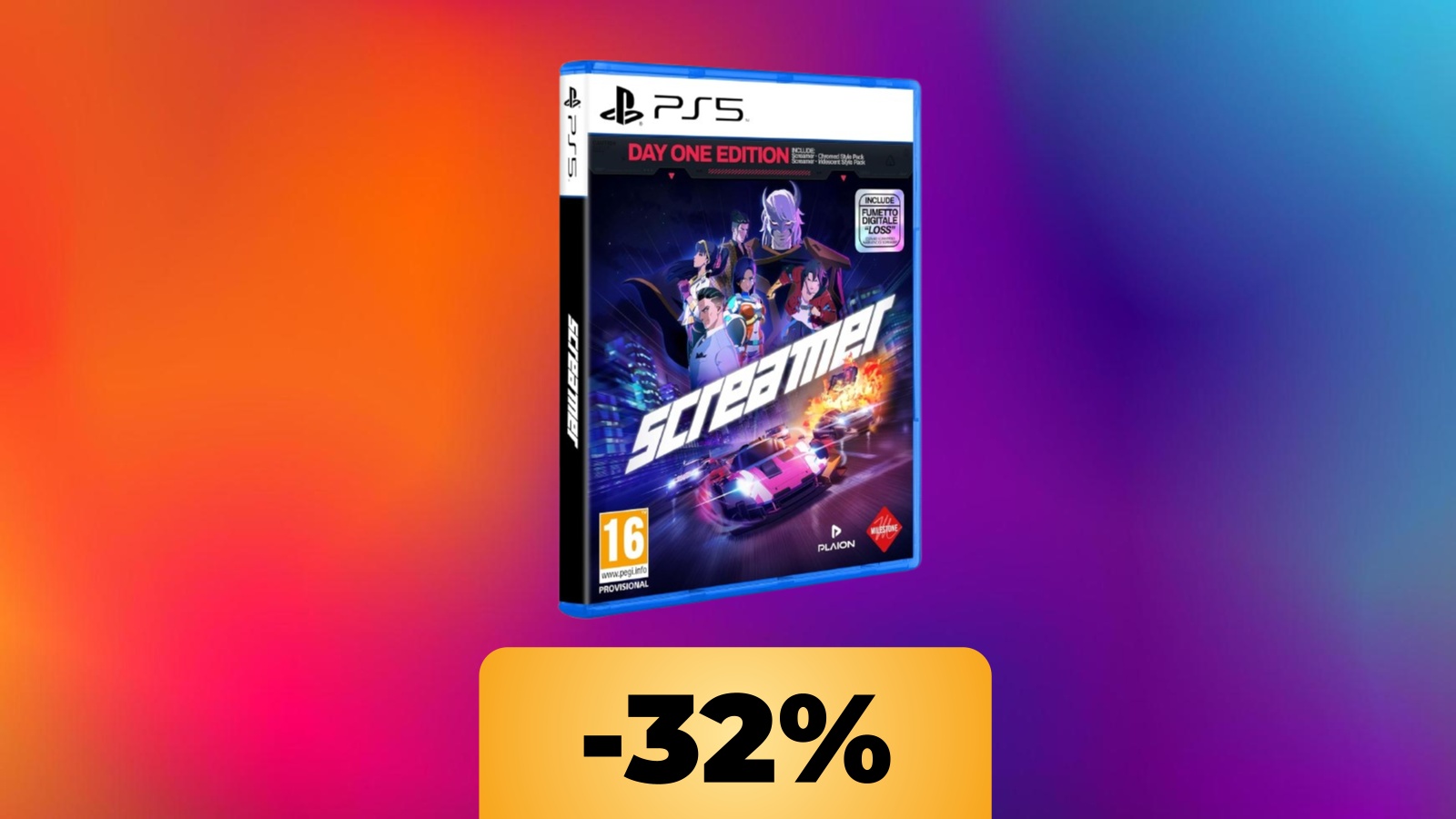 Screamer Day One Edition è al minimo storico su Amazon
