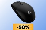 Il mouse da gaming Logitech G305 è in offerta su Amazon: prezzo dimezzato e (quasi) minimo storico