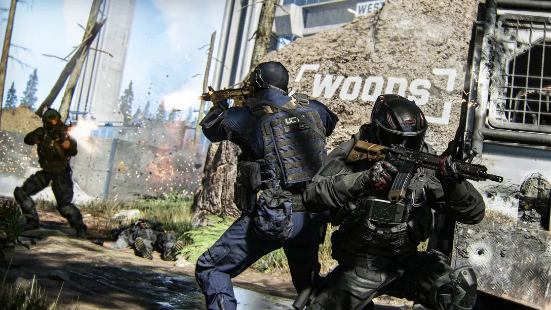 Uno scontro multiplayer in Call of Duty: Modern Warfare 4