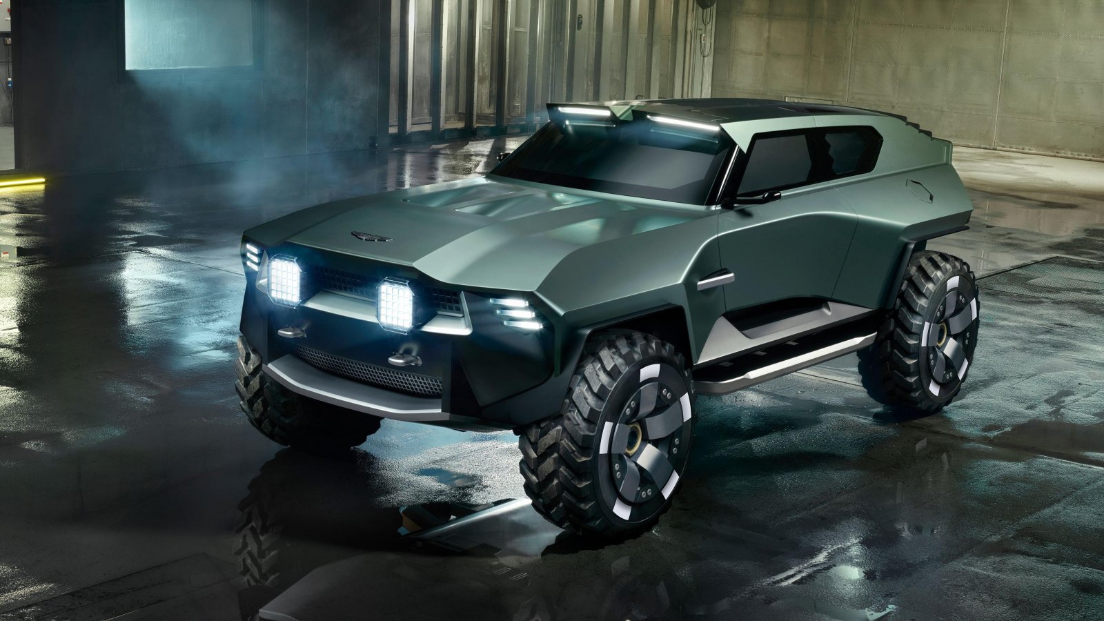 Il SUV da battaglia di Aston Martin