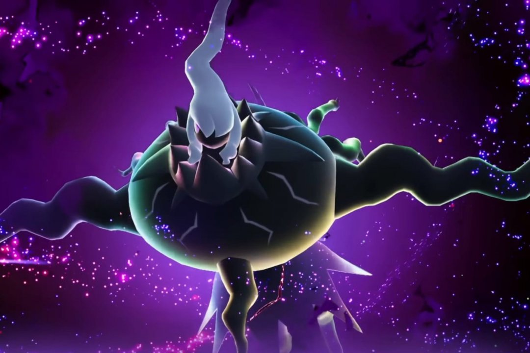 Confezioni e carte dell'espansione Pokémon Megaevoluzione Buio Pesto con design nero e simboli di megaevoluzione