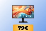Il monitor MSI da 24" con refresh rate a 144Hz e tempo di risposta di 1ms è al minimo storico su Amazon