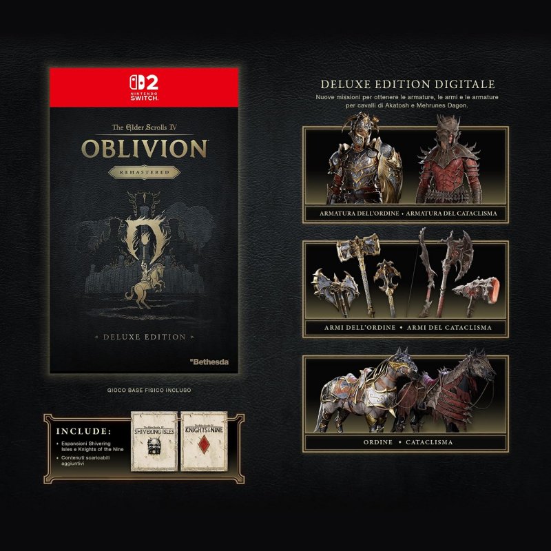 The Elder Scrolls IV Oblivion Remastered Deluxe