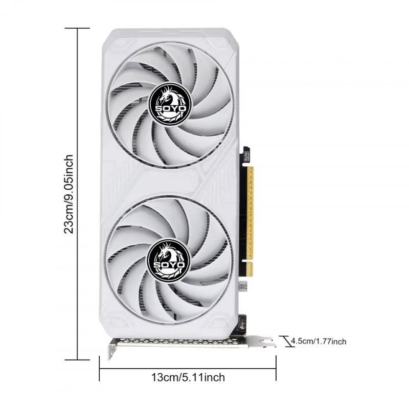 GPU SOYO RTX 5050 da 8 GB